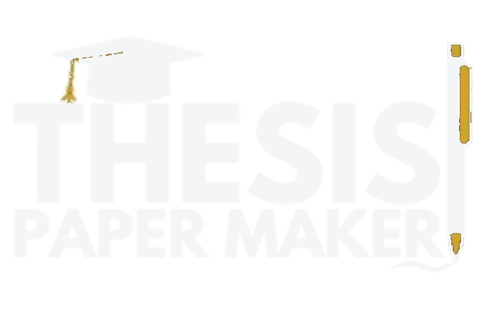 Thesis Paper & Maker